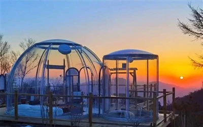 مسح مجموعات Geodome House