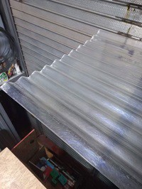 لوح التسقيف من البولي كربونات المنقوش والمموج